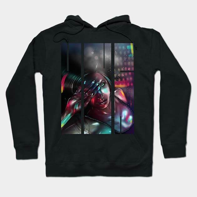 Colored Blindness Hoodie by Ria_Mizuko